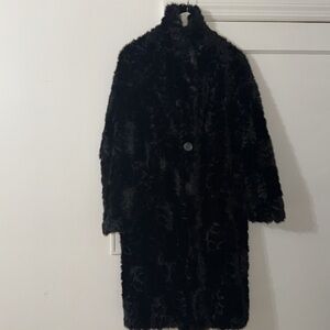 Faux Fur Coat | Medium | Like New